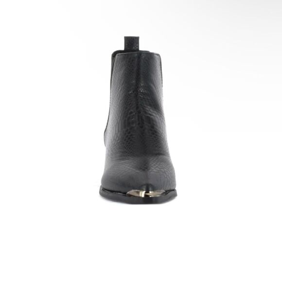 SEVEN7 Madison Python Pointed Bootie - Picture 3 of 15